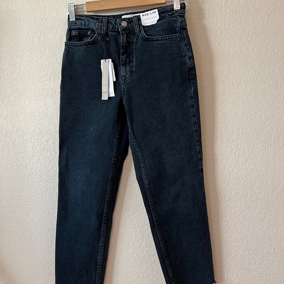 NWT TOPSHOP cropped length jeans 25 - Picture 2 of 9